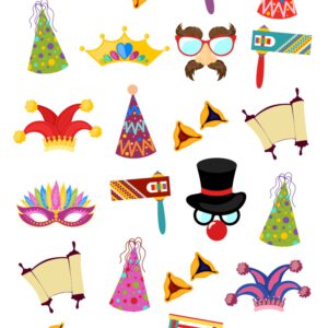 מדבקות לפורים